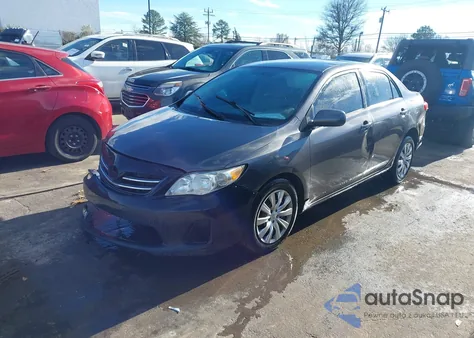 2013 Toyota Corolla Le из США, поврежденный, VIN 5YFBU4EE6DP083051
